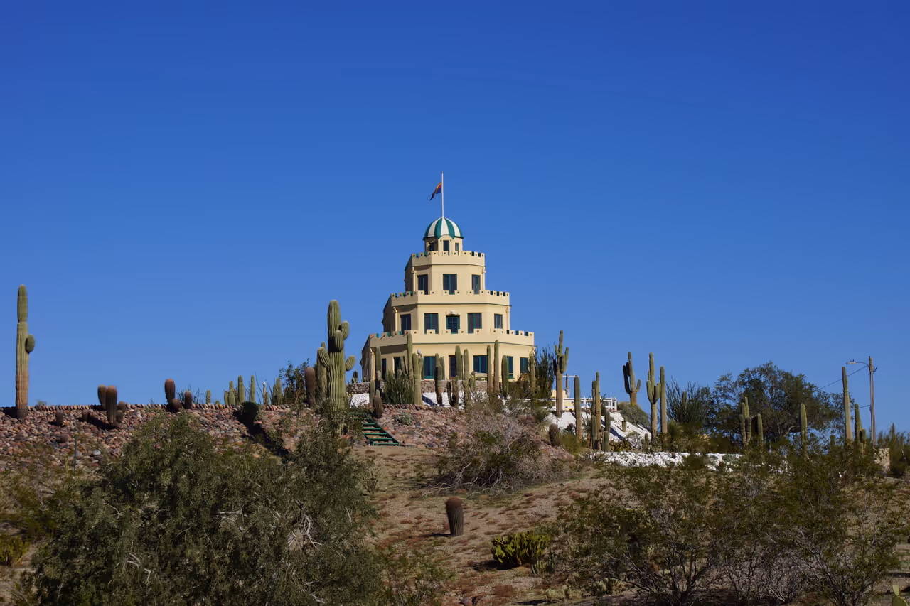 Tovrea castle in Phoenix