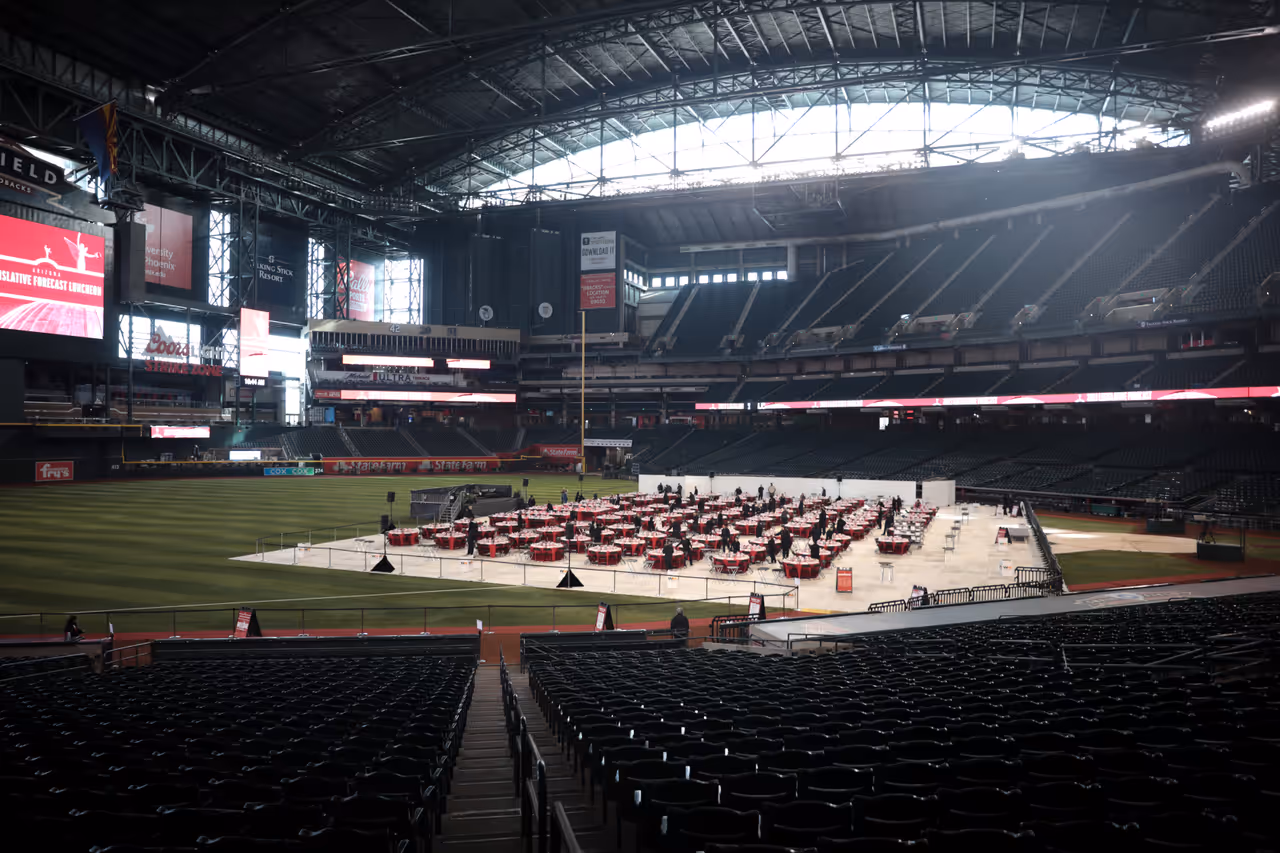 Chase field in Phoenix