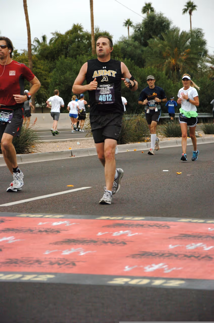 Rock 'n' roll arizona marathon festival in Phoenix