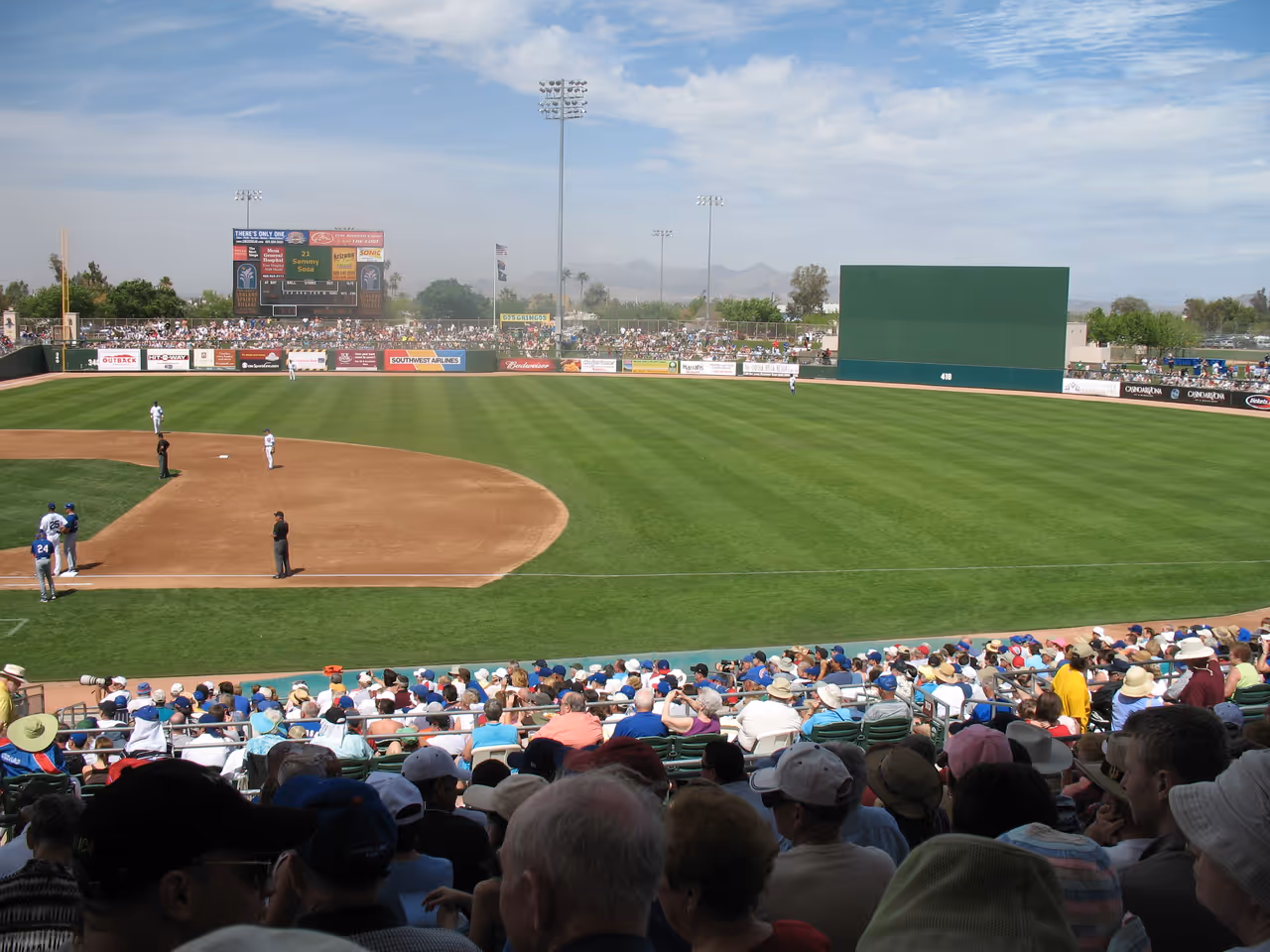 Cactus league spring training in Phoenix