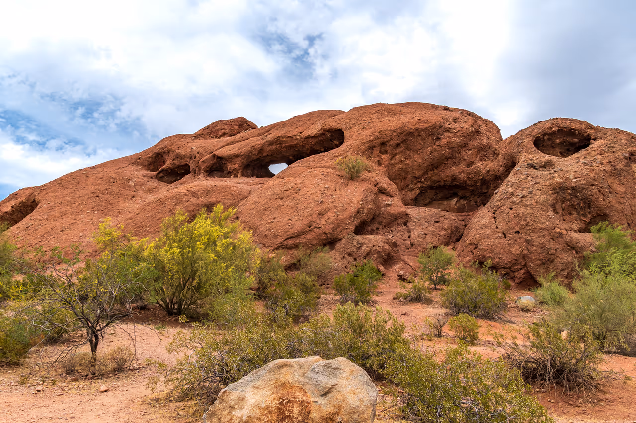 Papago park in Phoenix
