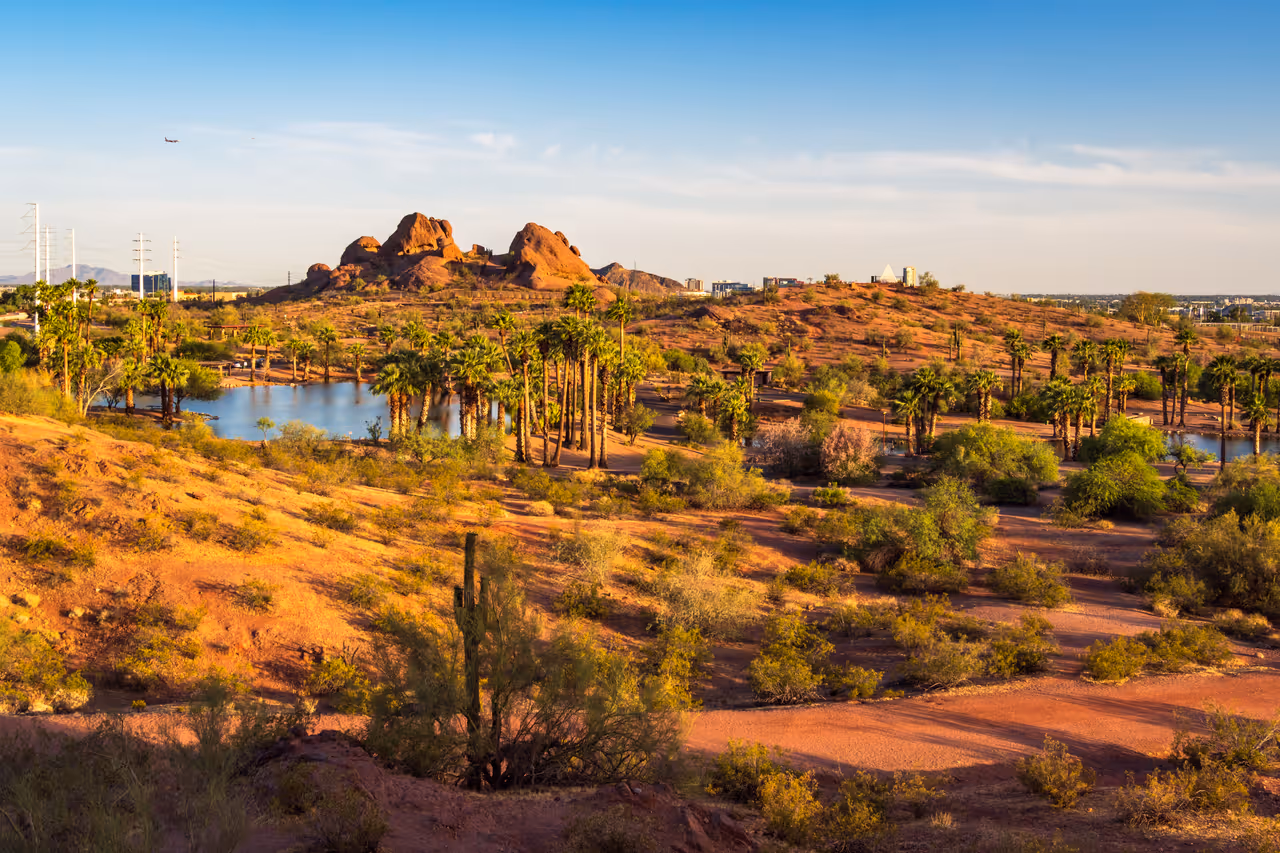 Papago park in Phoenix