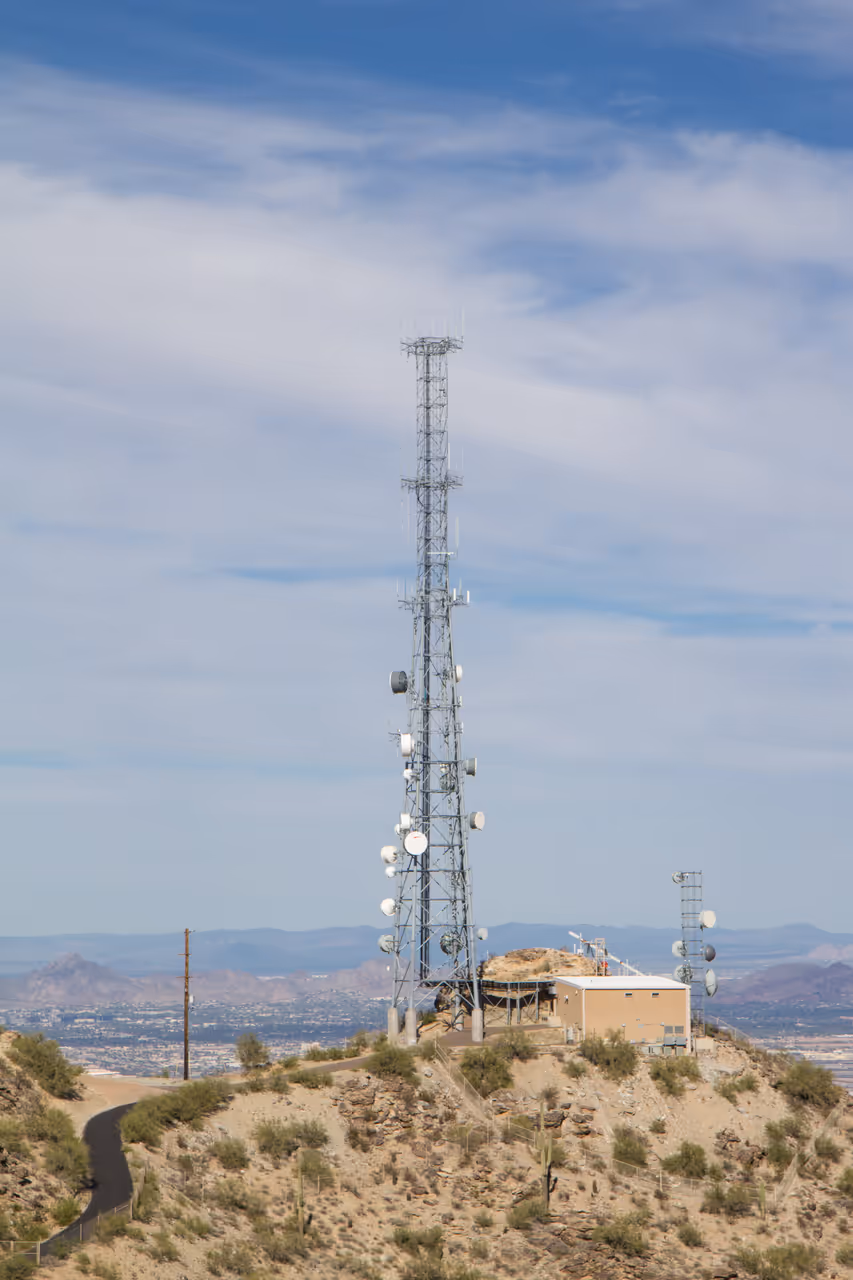 South mountain park in Phoenix