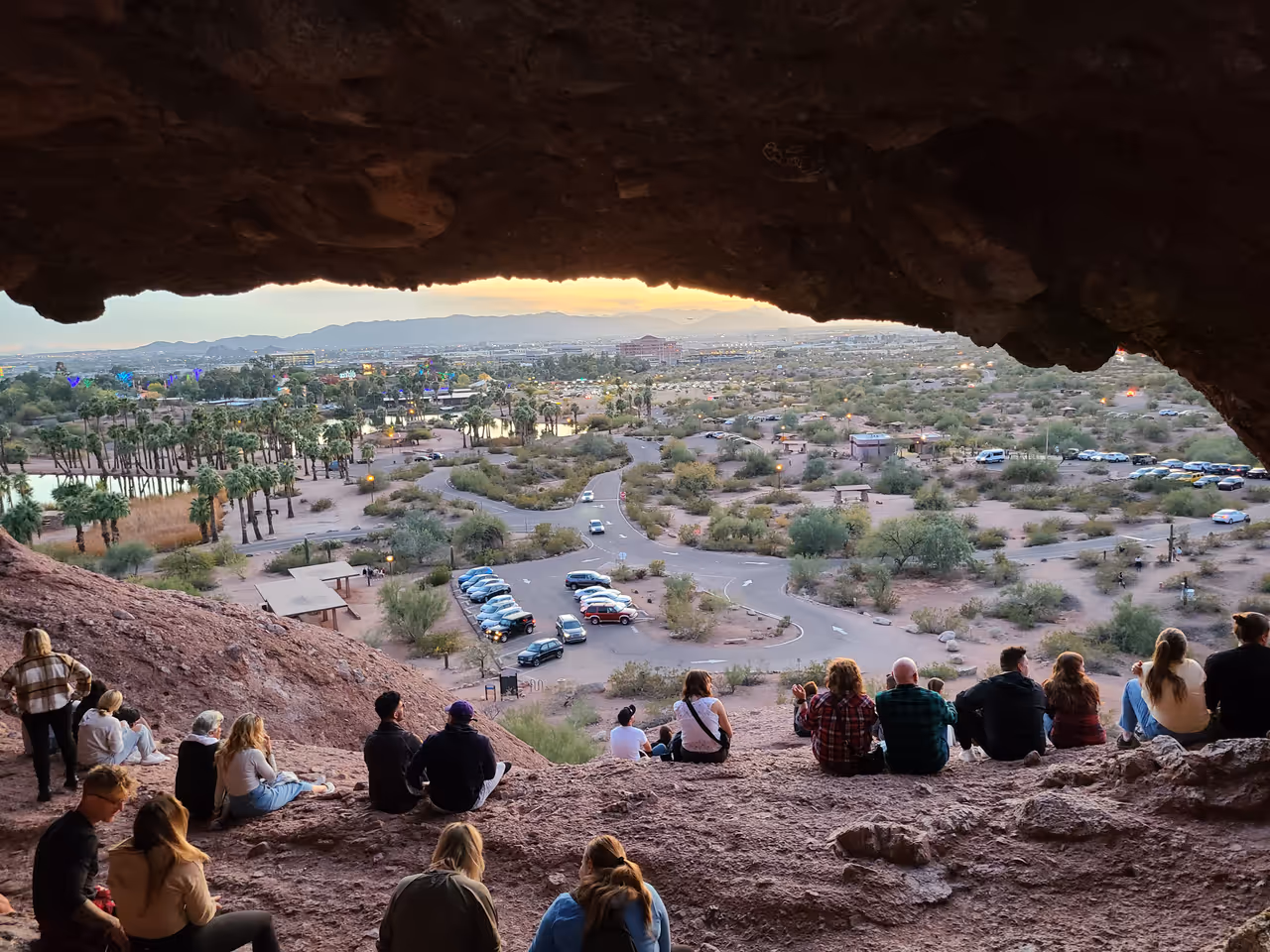 Hole-in-the-rock in Phoenix