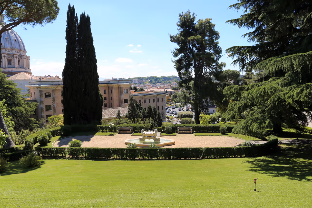 Gardens in the Vatican City