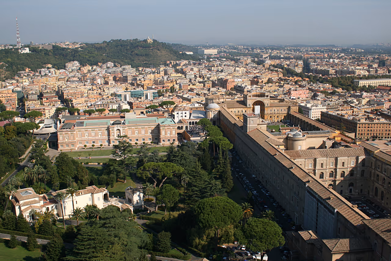 Vatican City from above