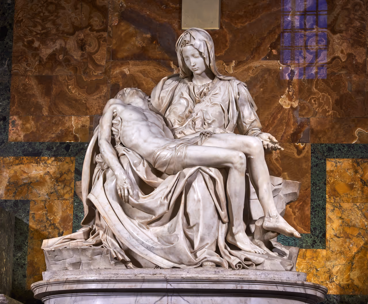 Michelangelo's pietà in Vatican city