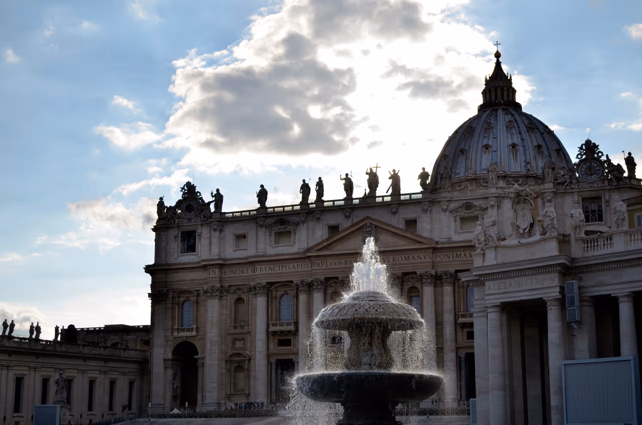 St. peter's square in Vatican city
