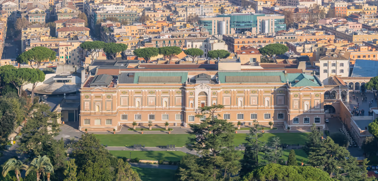 Vatican picture gallery in Vatican city