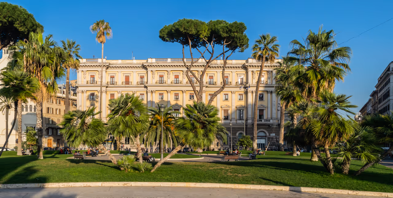 Piazza cavour bars nightlife spot in Vatican city