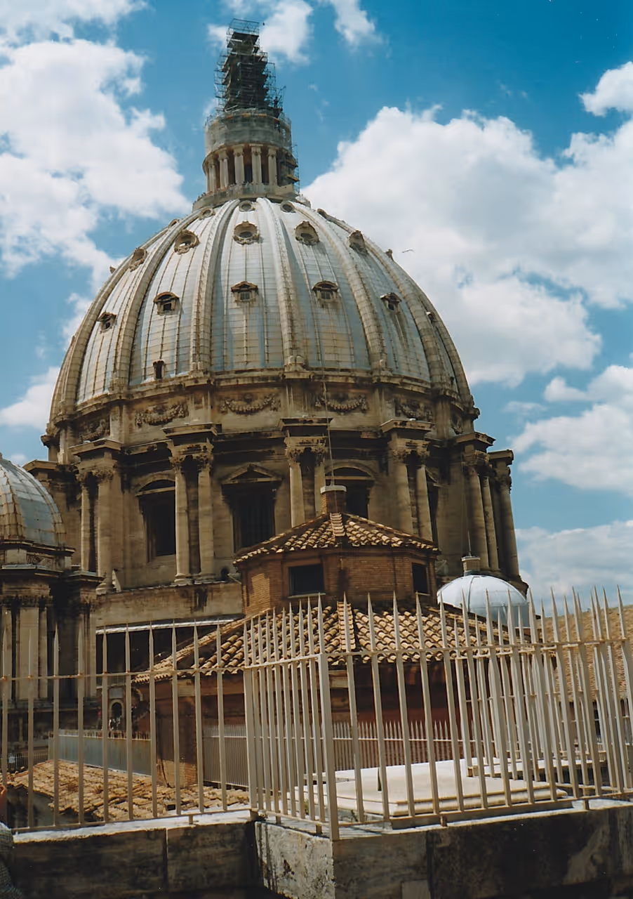 Autumn highlight in Vatican city