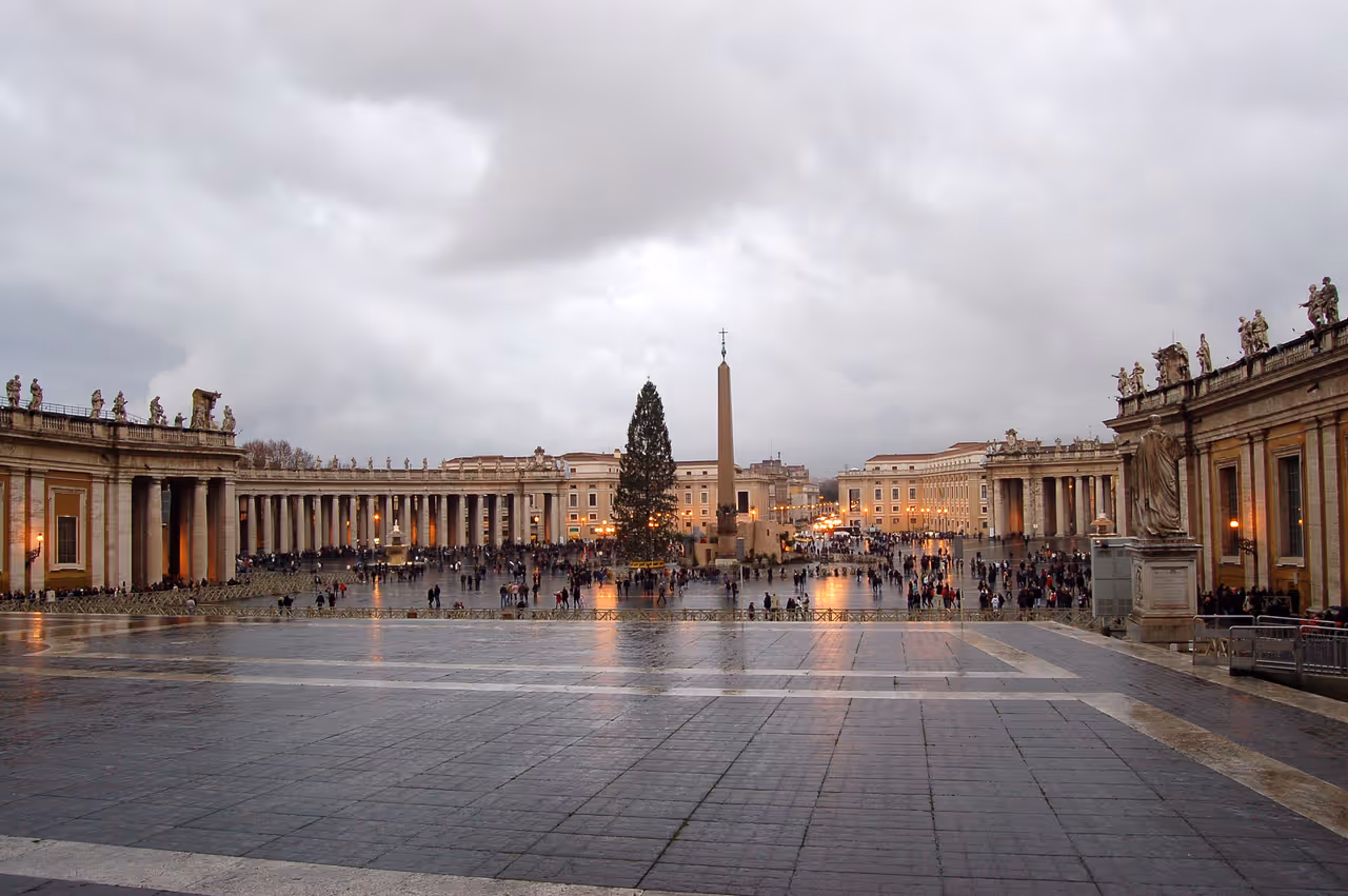 Winter highlight in Vatican city